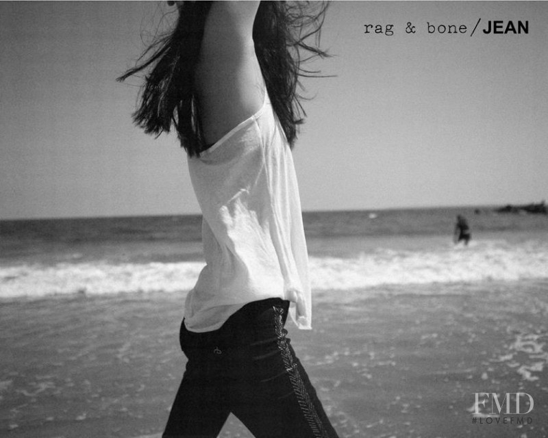 Liu Wen featured in  the rag & bone DIY catalogue for Autumn/Winter 2011