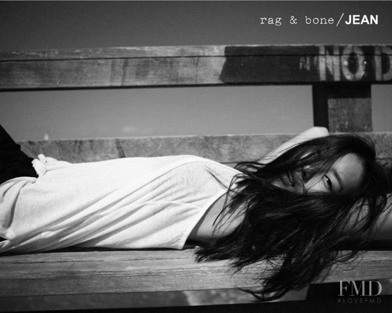 Liu Wen featured in  the rag & bone DIY catalogue for Autumn/Winter 2011