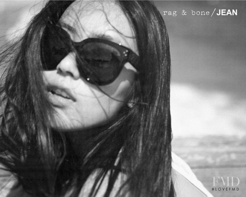 Liu Wen featured in  the rag & bone DIY catalogue for Autumn/Winter 2011