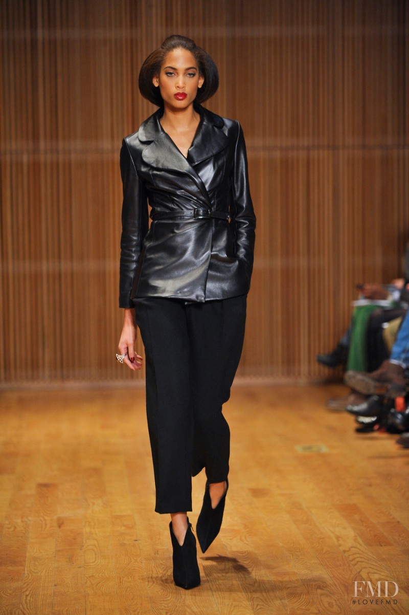 Lily Lightbourn featured in  the Douglas Hannant fashion show for Autumn/Winter 2013