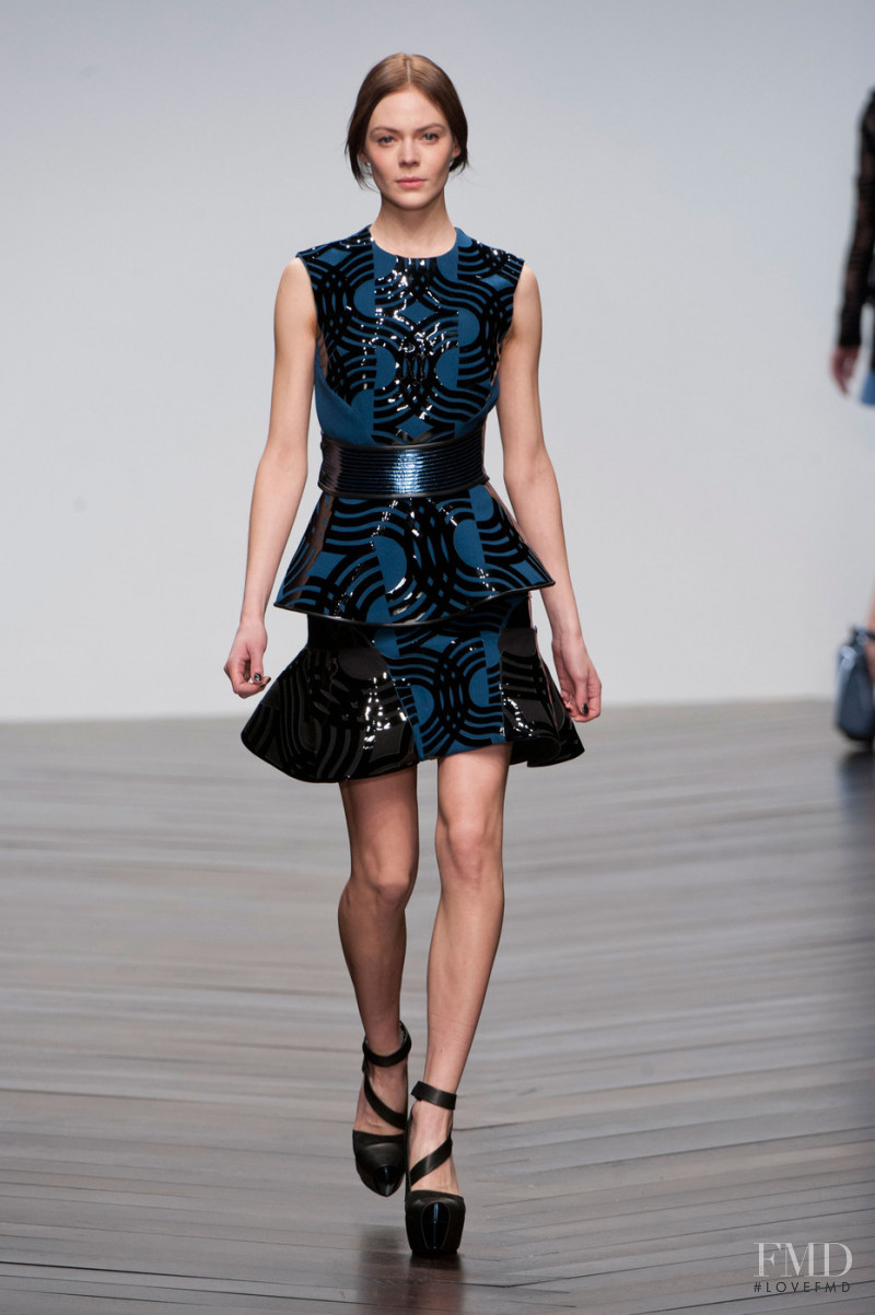 David Koma fashion show for Autumn/Winter 2013