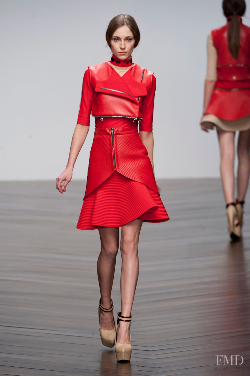 David Koma fashion show for Autumn/Winter 2013