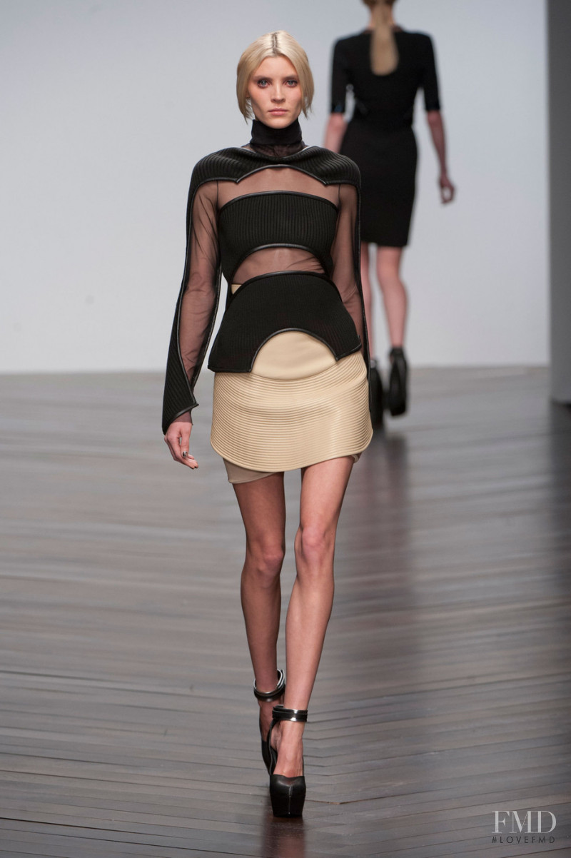 David Koma fashion show for Autumn/Winter 2013