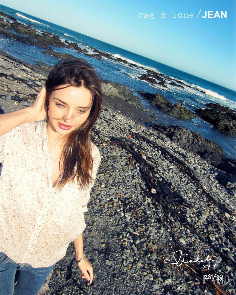 Miranda Kerr featured in  the rag & bone DIY catalogue for Autumn/Winter 2011