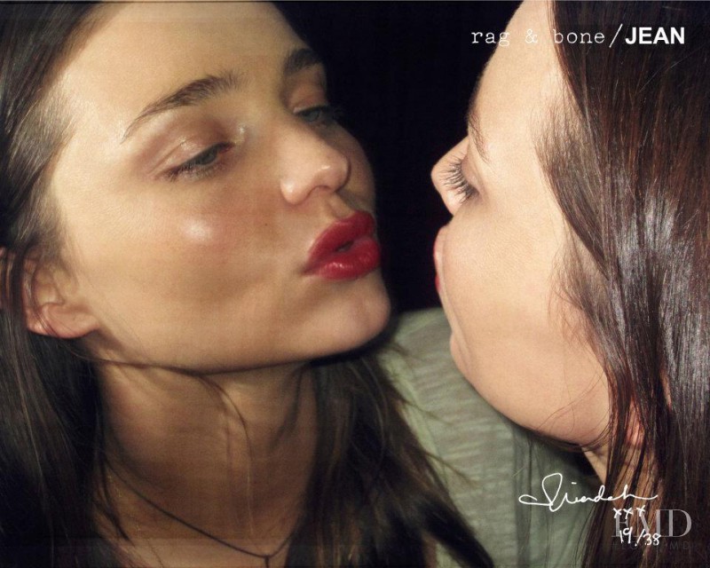 Miranda Kerr featured in  the rag & bone DIY catalogue for Autumn/Winter 2011