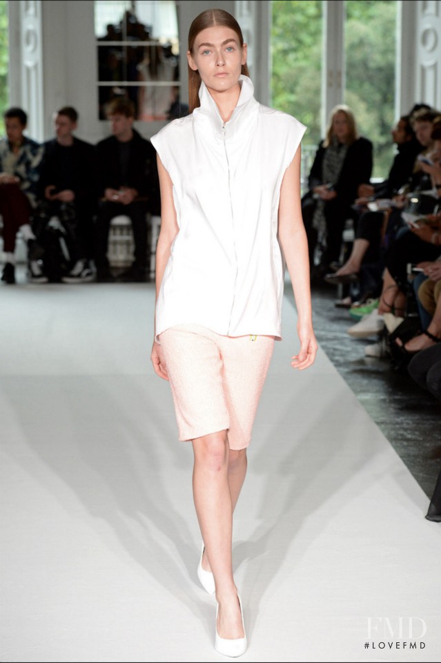 Thomas Tait fashion show for Spring/Summer 2014