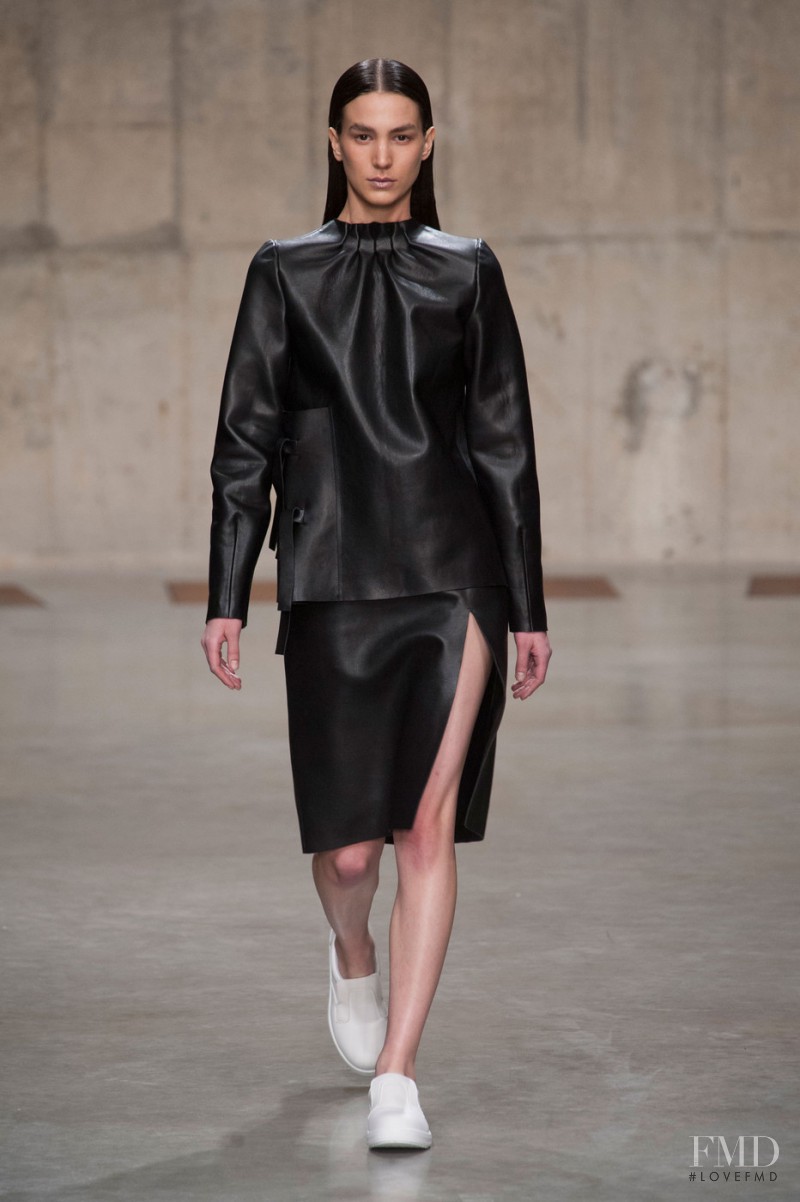 Mijo Mihaljcic featured in  the J.W. Anderson fashion show for Autumn/Winter 2013