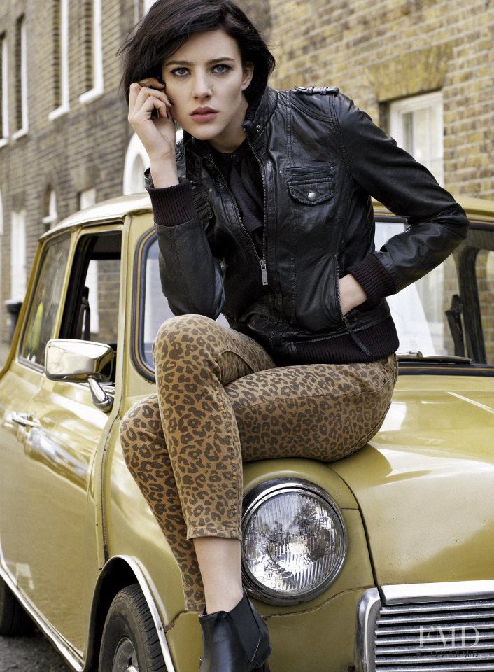 Eliza Cummings featured in  the Pepe Jeans London advertisement for Autumn/Winter 2012
