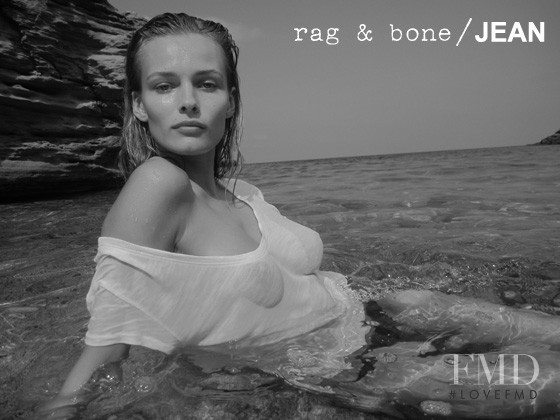 Edita Vilkeviciute featured in  the rag & bone DIY catalogue for Spring/Summer 2011