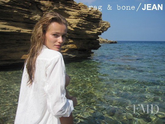 Edita Vilkeviciute featured in  the rag & bone DIY catalogue for Spring/Summer 2011