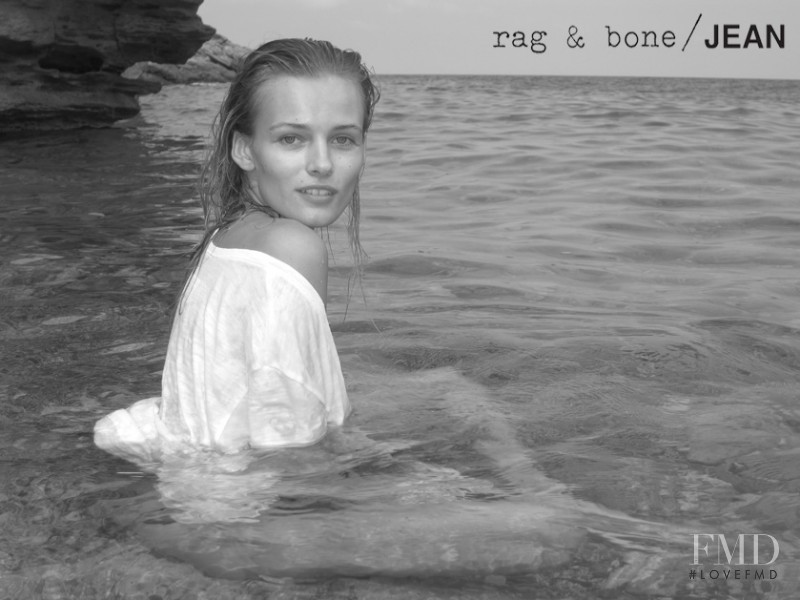 Edita Vilkeviciute featured in  the rag & bone DIY catalogue for Spring/Summer 2011