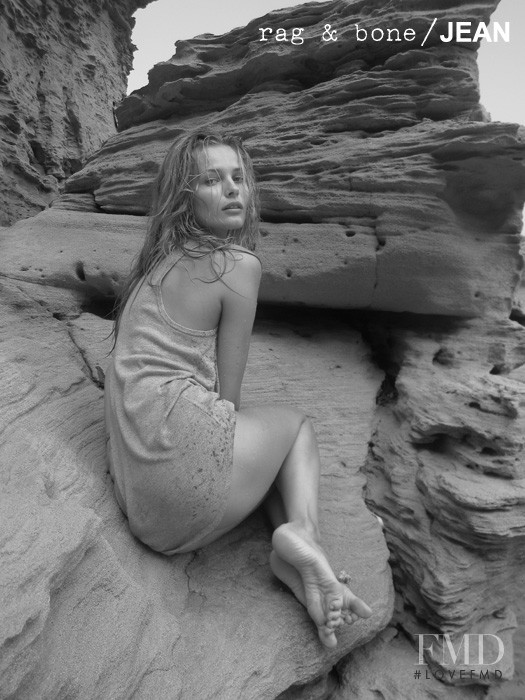 Edita Vilkeviciute featured in  the rag & bone DIY catalogue for Spring/Summer 2011