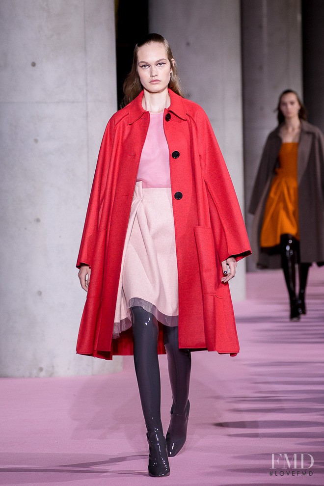 Dasha Maletina featured in  the Christian Dior fashion show for Autumn/Winter 2015