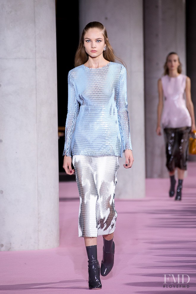 Roxanne Sanderson featured in  the Christian Dior fashion show for Autumn/Winter 2015