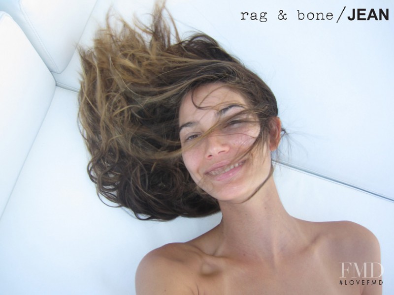 Lily Aldridge featured in  the rag & bone DIY catalogue for Spring/Summer 2011