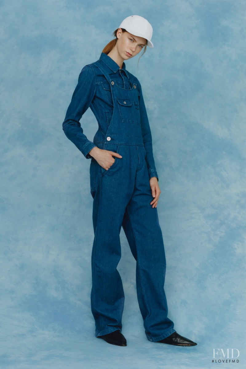 Hazel Crew featured in  the A.P.C. lookbook for Spring 2016