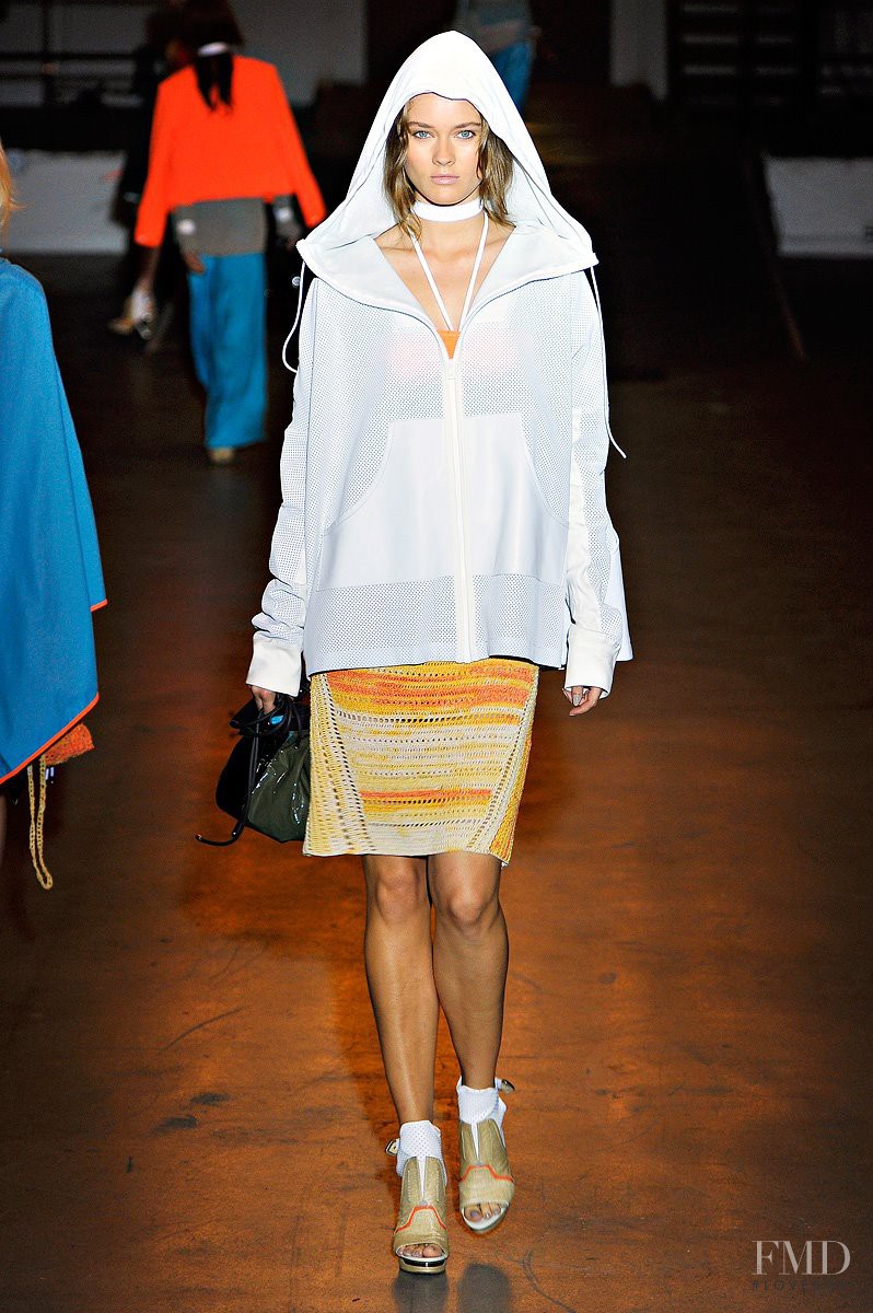 Monika Jagaciak featured in  the rag & bone fashion show for Spring/Summer 2012