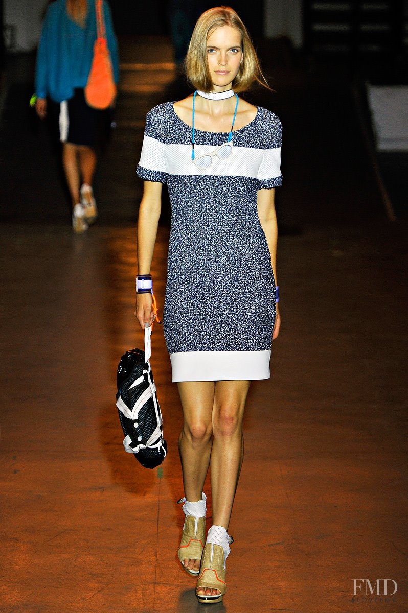 Mirte Maas featured in  the rag & bone fashion show for Spring/Summer 2012