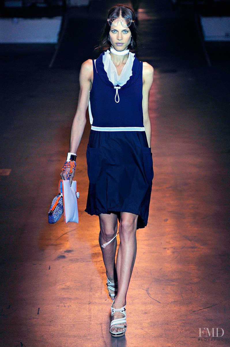 Aymeline Valade featured in  the rag & bone fashion show for Spring/Summer 2012