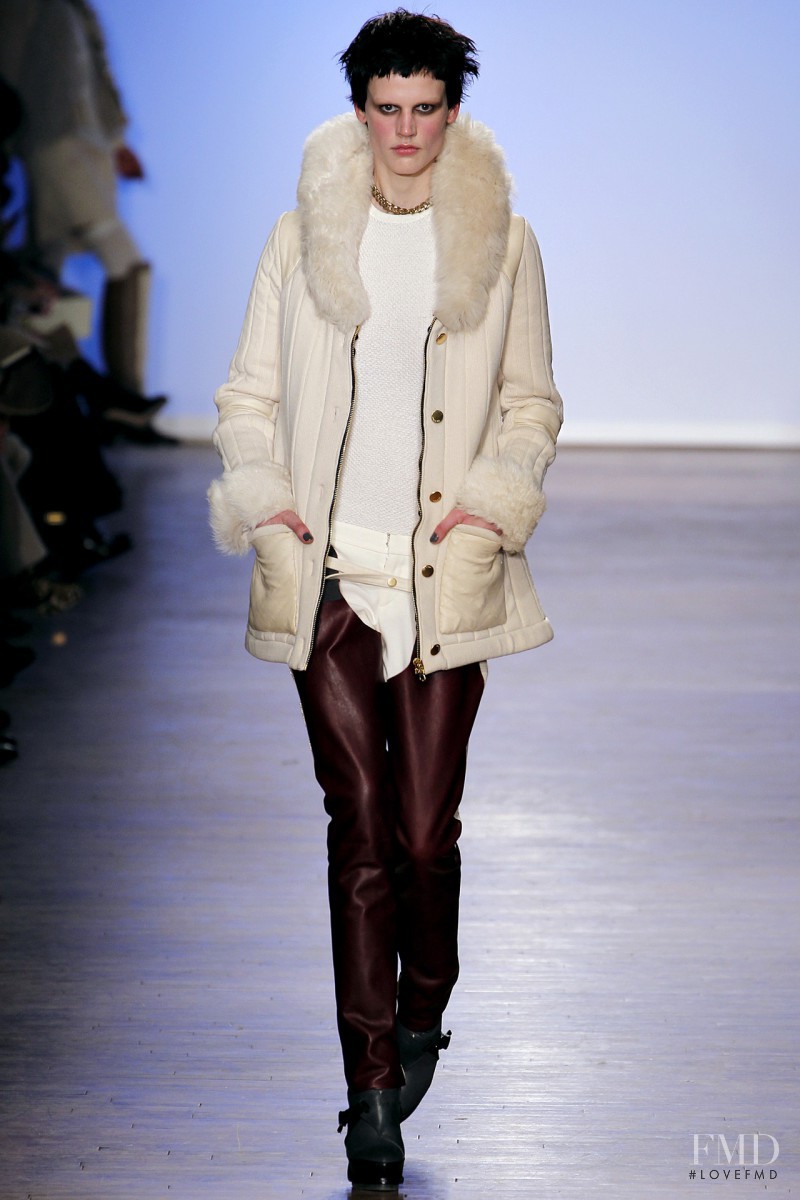 Saskia de Brauw featured in  the rag & bone fashion show for Autumn/Winter 2011
