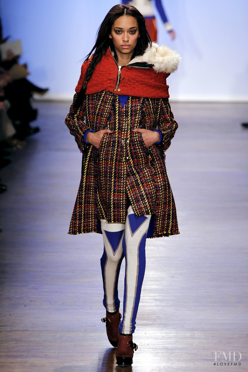 Anais Mali featured in  the rag & bone fashion show for Autumn/Winter 2011