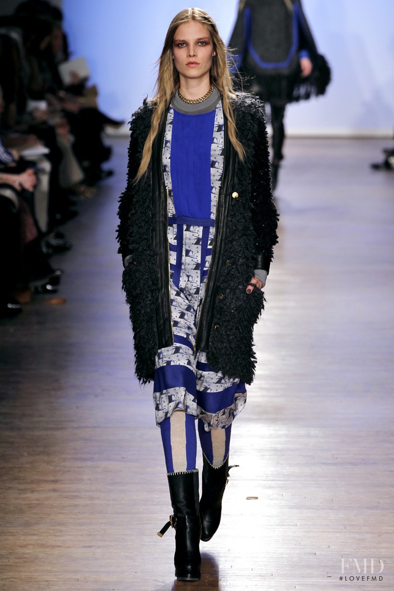 Suvi Koponen featured in  the rag & bone fashion show for Autumn/Winter 2011