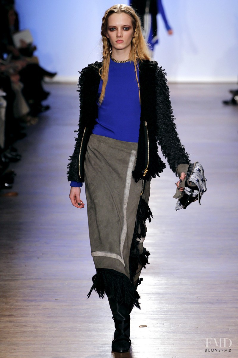 Daria Strokous featured in  the rag & bone fashion show for Autumn/Winter 2011