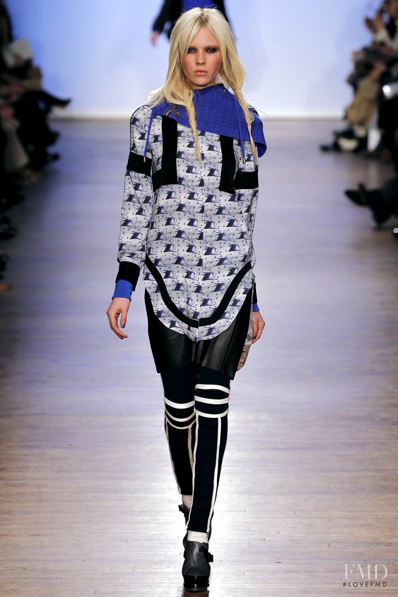 Britt Maren Stavinoha featured in  the rag & bone fashion show for Autumn/Winter 2011