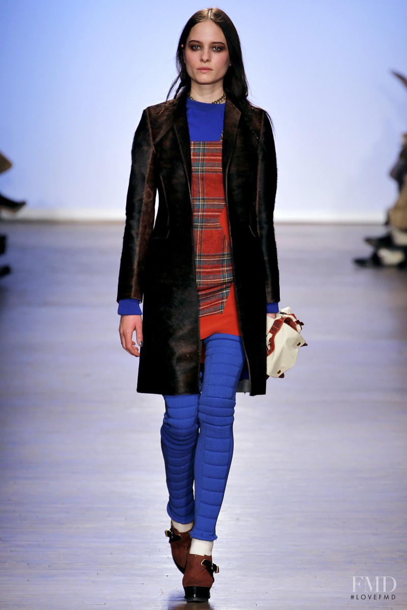 Vanessa Hegelmaier featured in  the rag & bone fashion show for Autumn/Winter 2011