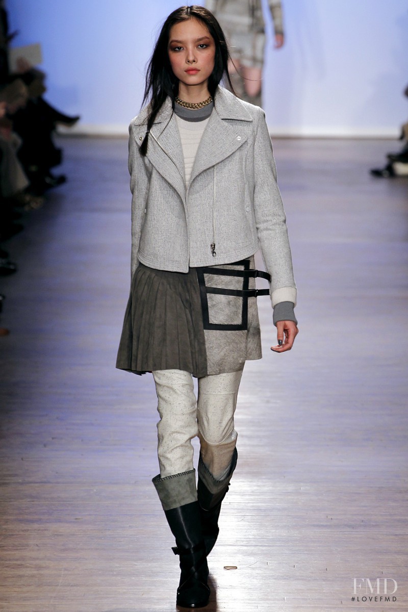 Fei Fei Sun featured in  the rag & bone fashion show for Autumn/Winter 2011