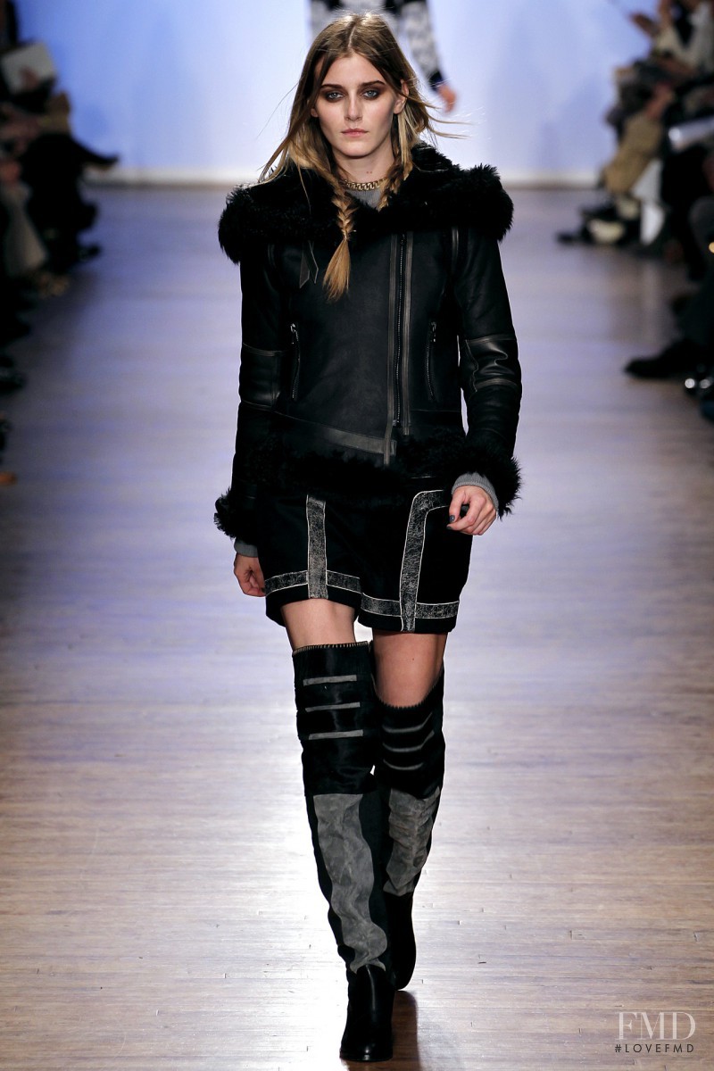 Kori Richardson featured in  the rag & bone fashion show for Autumn/Winter 2011