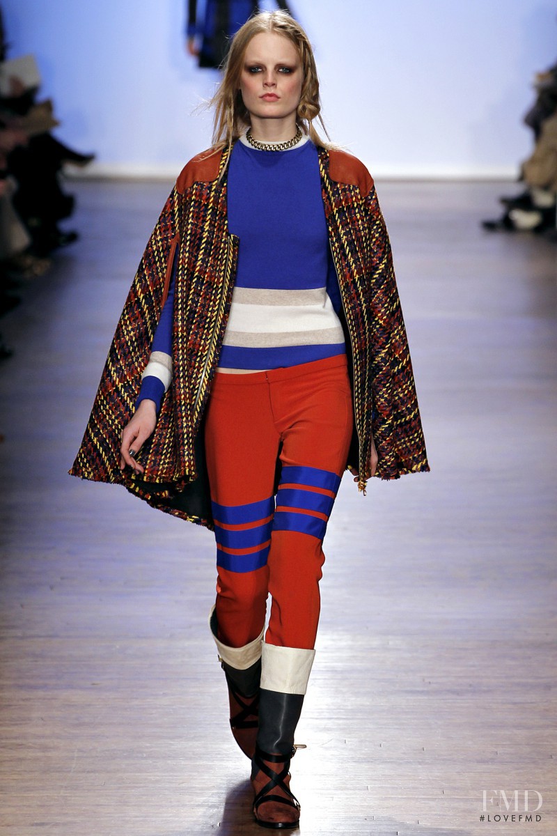 Hanne Gaby Odiele featured in  the rag & bone fashion show for Autumn/Winter 2011
