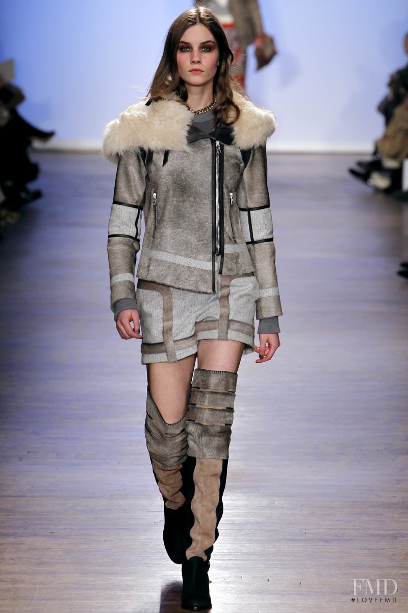 Julija Steponaviciute featured in  the rag & bone fashion show for Autumn/Winter 2011