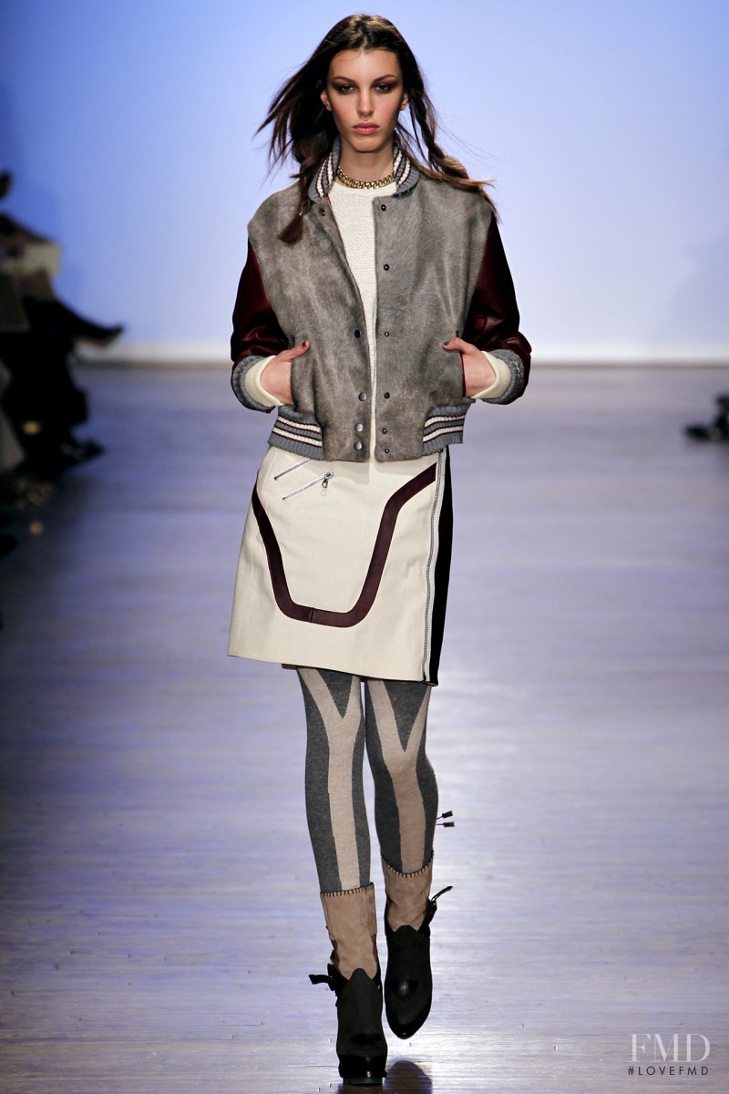 Kate King featured in  the rag & bone fashion show for Autumn/Winter 2011