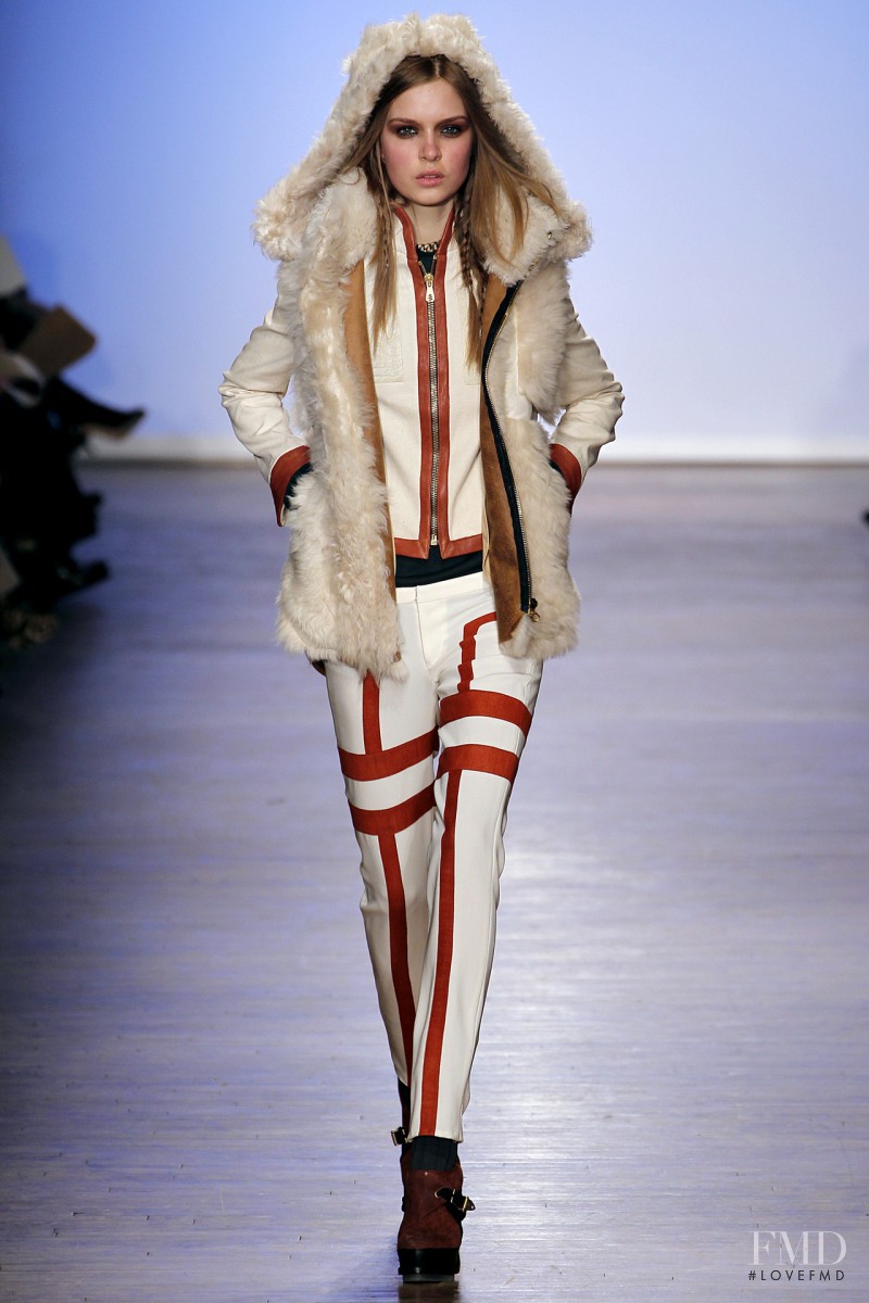Josephine Skriver featured in  the rag & bone fashion show for Autumn/Winter 2011