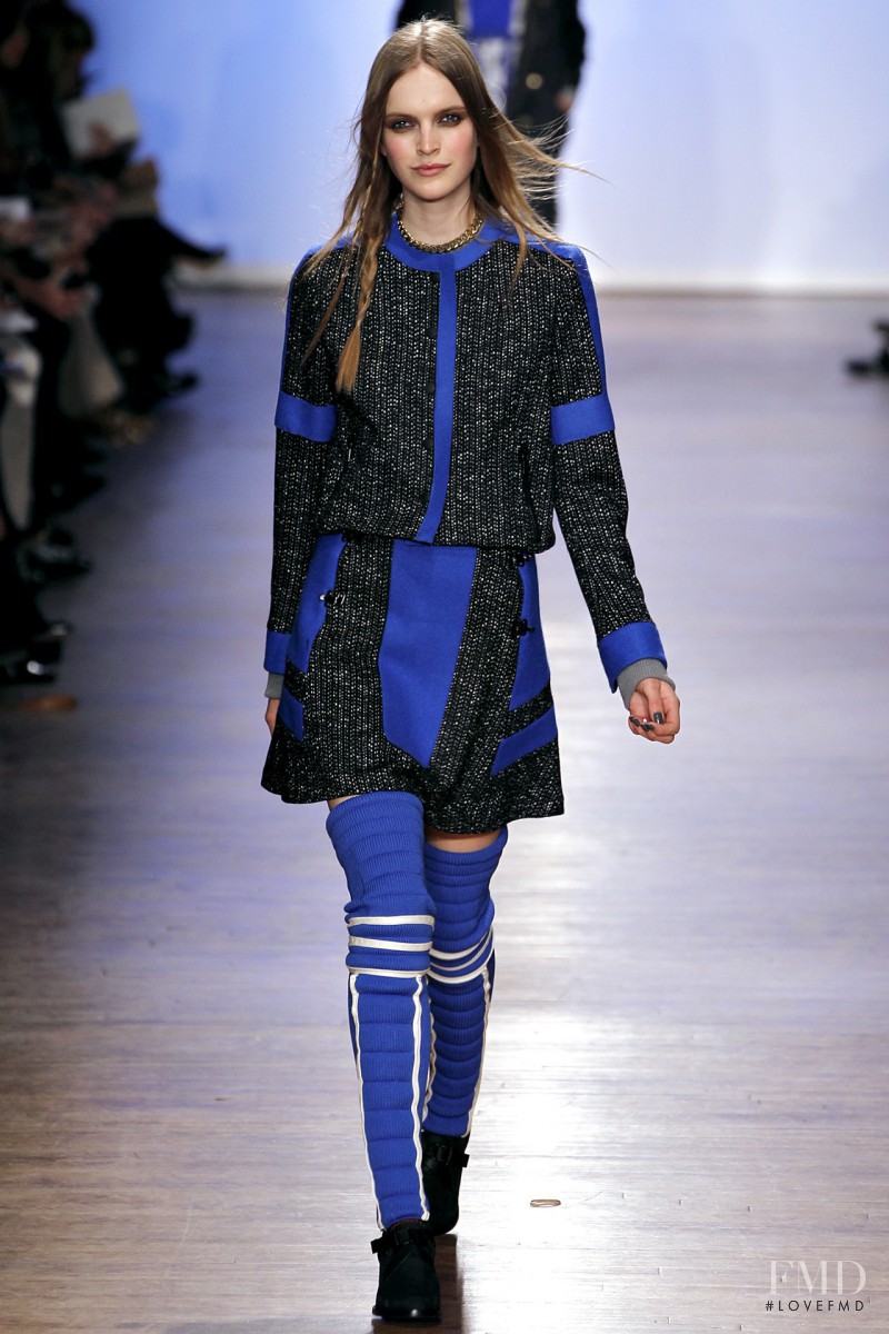 Mirte Maas featured in  the rag & bone fashion show for Autumn/Winter 2011