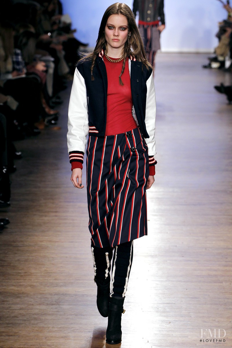 Monika Jagaciak featured in  the rag & bone fashion show for Autumn/Winter 2011