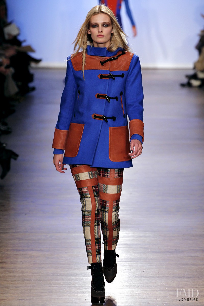Edita Vilkeviciute featured in  the rag & bone fashion show for Autumn/Winter 2011