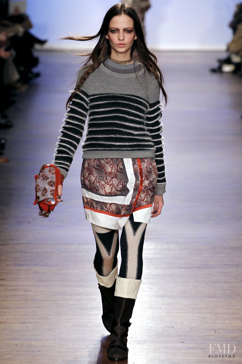 Irina Berezina featured in  the rag & bone fashion show for Autumn/Winter 2011