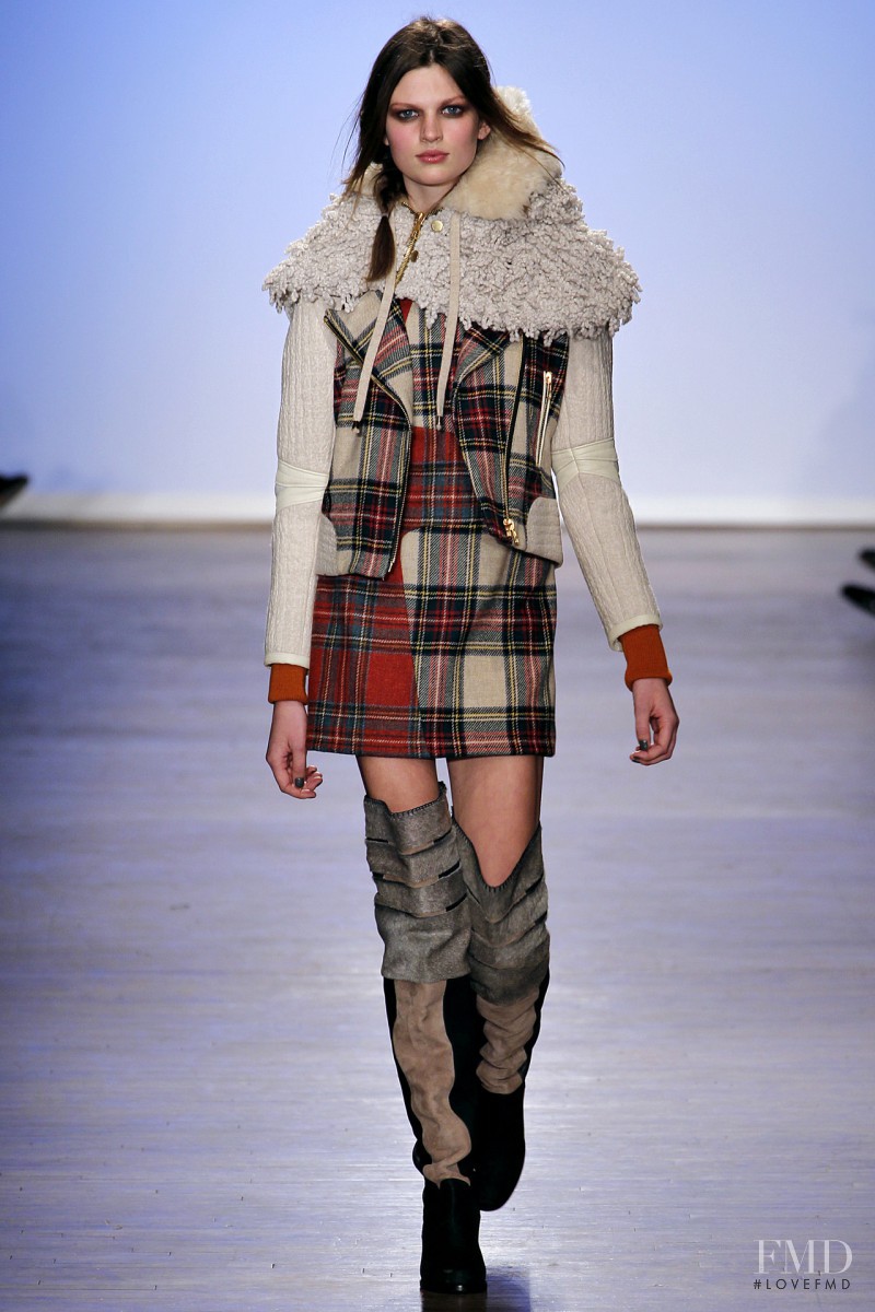Bette Franke featured in  the rag & bone fashion show for Autumn/Winter 2011