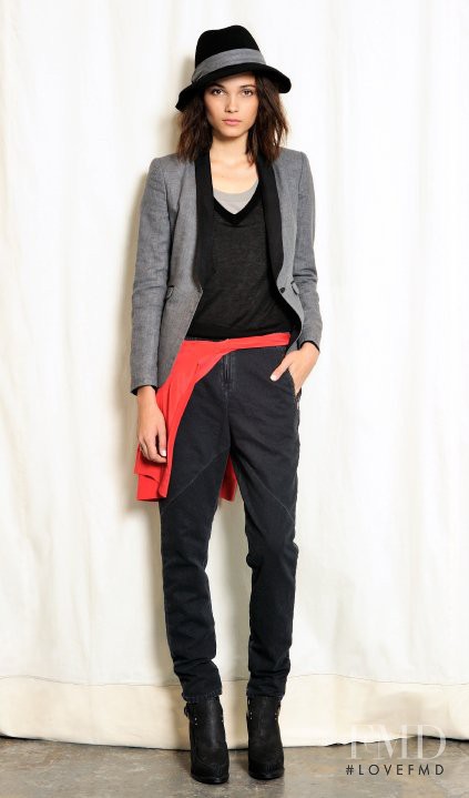 Tayane Leão featured in  the rag & bone fashion show for Resort 2011