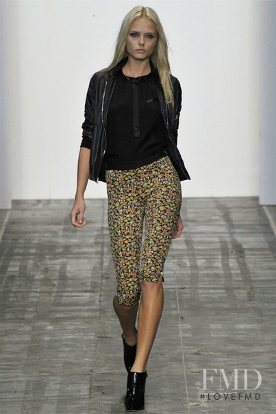Nastya Kunskaya featured in  the rag & bone fashion show for Spring/Summer 2009