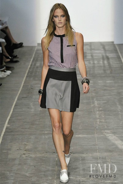 Shannan Click featured in  the rag & bone fashion show for Spring/Summer 2009