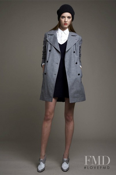 Daria Strokous featured in  the rag & bone fashion show for Pre-Fall 2014