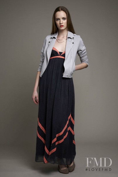 Daria Strokous featured in  the rag & bone fashion show for Pre-Fall 2014