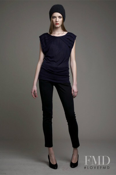 Daria Strokous featured in  the rag & bone fashion show for Pre-Fall 2014