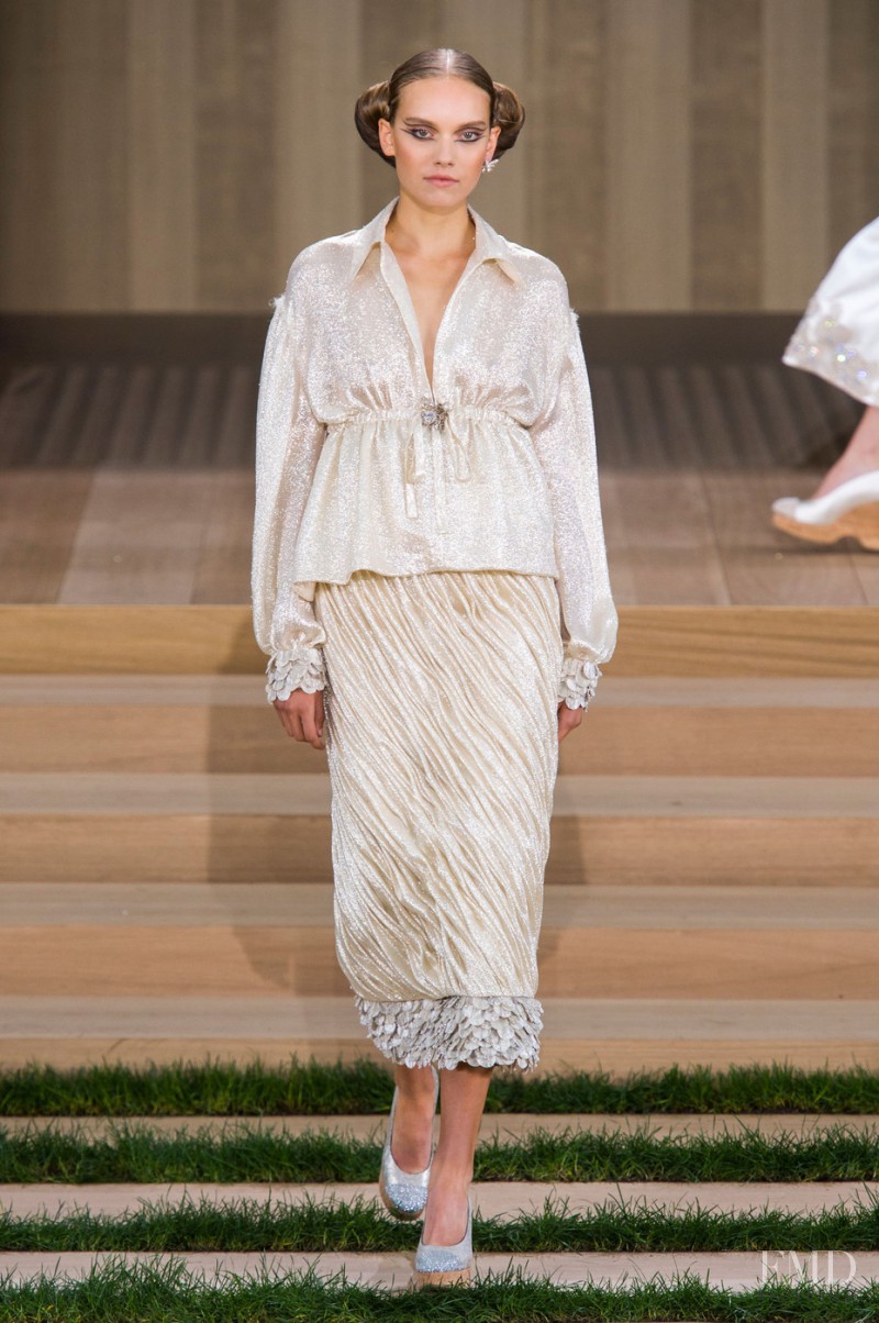 Shanna Jackway featured in  the Chanel Haute Couture fashion show for Spring/Summer 2016