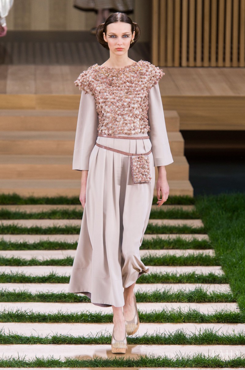 Ala Sekula featured in  the Chanel Haute Couture fashion show for Spring/Summer 2016