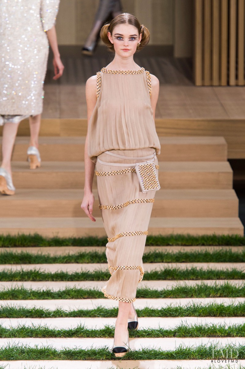 Willow Hand featured in  the Chanel Haute Couture fashion show for Spring/Summer 2016