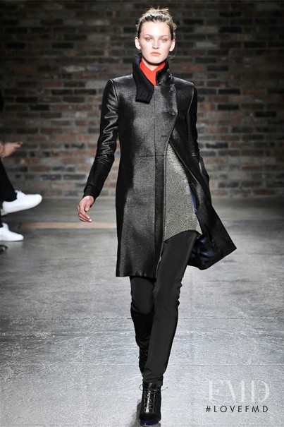Ali Stephens featured in  the rag & bone fashion show for Autumn/Winter 2009